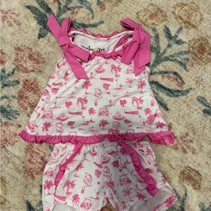 Pink Kids Matching Set